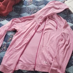 Under armour pink Heat Gear hoodie